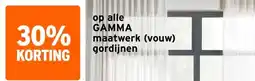 GAMMA op alle GAMMA maatwerk (vouw) gordijnen aanbieding