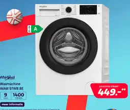Electroworld Whirlpool WAM 97WB BE aanbieding
