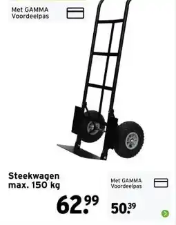 GAMMA Steekwagen aanbieding