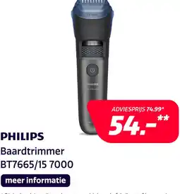 Electroworld Philips BT7665/15 Baardtrimmer 7000 aanbieding