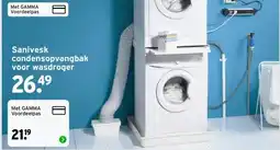 GAMMA Sanivesk condensopvangbak voor wasdroger aanbieding