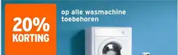 GAMMA op alle wasmachine toebehoren aanbieding