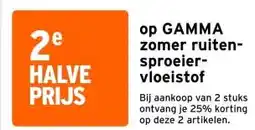 GAMMA op GAMMA zomer ruiten- sproeier- vloeistof aanbieding