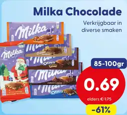 Die Grenze Milka Chocolade aanbieding