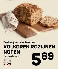 Ekoplaza VOLKOREN ROZIJNEN NOTEN aanbieding