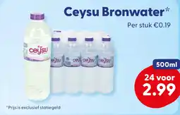 Die Grenze Ceysu Bronwater aanbieding