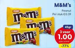 Die Grenze M&M's Peanut aanbieding