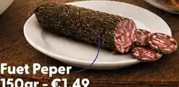 Die Grenze Fuet Peper aanbieding