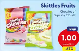 Die Grenze Skittles Fruits aanbieding