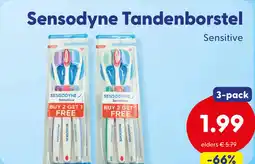 Die Grenze Sensodyne Tandenborstel aanbieding