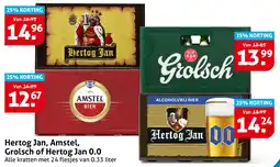 Hoogvliet Hertog Jan, Amstel, Grolsch of Hertog Jan 0.0 aanbieding