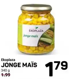 Ekoplaza JONGE MAÏS aanbieding