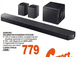 Correct SAMSUNG HW-Q990F/XN SOUNDBAR-SYSTEEM aanbieding