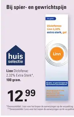 De Online Drogist Linn Diclofenac Kalium 12.5mg Filmomhulde Tabletten aanbieding