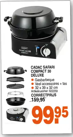 Correct CADAC SAFARI COMPACT 30 DELUXE aanbieding