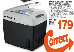 Correct DOMETIC TCX21FL THERMO ELEKTRISCHE KOELBOX aanbieding