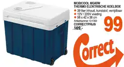 Correct MOBICOOL MQ40W THERMO ELEKTRISCHE KOELBOX aanbieding