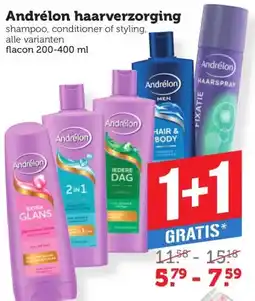 Coop Andrélon haarverzorging aanbieding