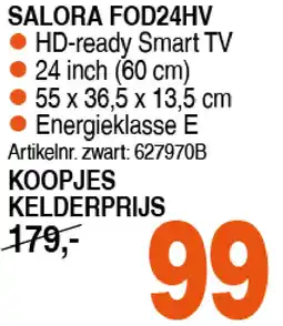 Correct SALORA FOD24HV aanbieding