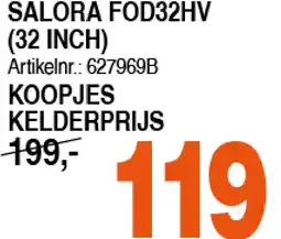 Correct SALORA FOD32HV aanbieding