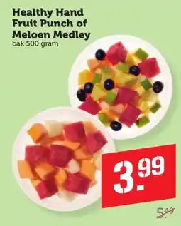 Coop Healthy Hand Fruit Punch of Meloen Medley aanbieding