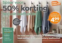 Coop De luxe van een hotel in je badkamer met topkwaliteit Everyday Luxury badtextiel! aanbieding