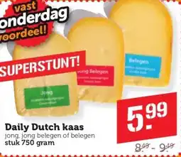 Coop Daily Dutch kaas aanbieding