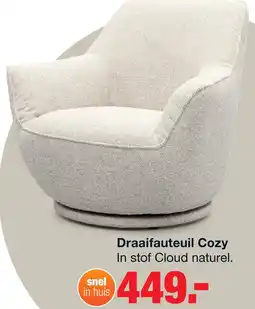 Budget Home Store Draaifauteuil Cozy aanbieding