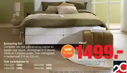 Budget Home Store Boxspring Sol aanbieding