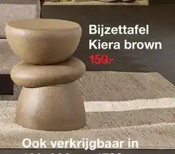 Budget Home Store Bijzettafel Kiera Brown aanbieding