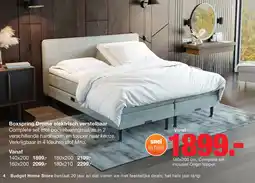 Budget Home Store Boxspring Drome elektrisch verstelbaar aanbieding