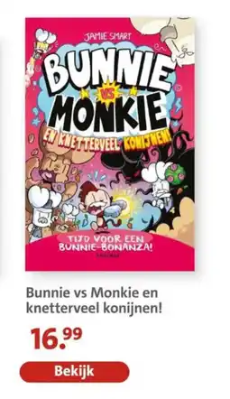 Bruna Bunnie vs Monkie en knetterveel konijnen aanbieding