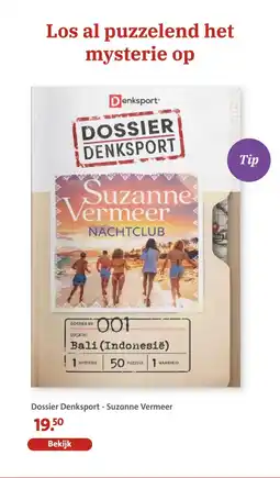 Bruna Dossier Denksport - Suzanne Vermeer aanbieding