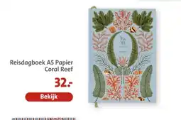 Bruna Reisdagboek A5 Papier Coral Reef aanbieding
