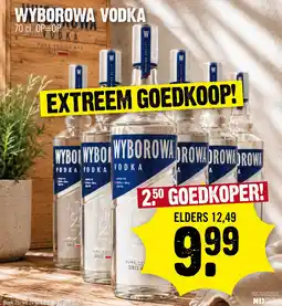 Super Dirck 3 Wyborowa vodka aanbieding