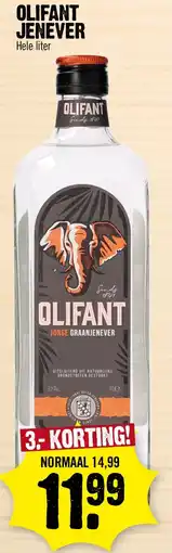 Super Dirck 3 Olifant jenever aanbieding