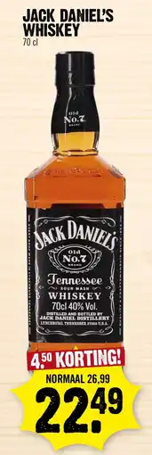 Super Dirck 3 Jack daniel's aanbieding
