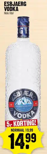 Super Dirck 3 Esbjaerg vodka aanbieding