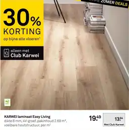 Karwei KARWEI laminaat Easy Living aanbieding