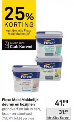 Karwei Flexa mooi makkelijk deuren kozijnen aanbieding
