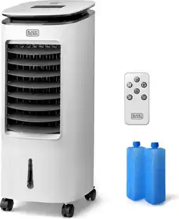 Bol.com BLACK+DECKER air cooler BXAC7E - 2-in-1 - 65W - verkoeler en luchtbevochtiger aanbieding
