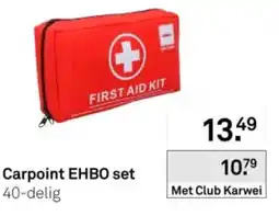 Karwei Carpoint EHBO set aanbieding