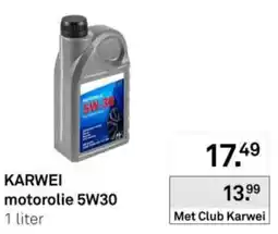 Karwei Karwei motorolie 5w30 aanbieding