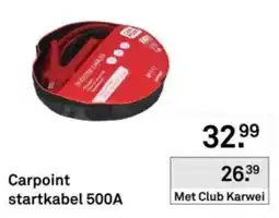 Karwei Carpoint startkabel 500A aanbieding