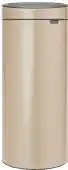 Bol.com Brabantia Touch Bin Prullenbak - 30 liter - Metallic Gold aanbieding