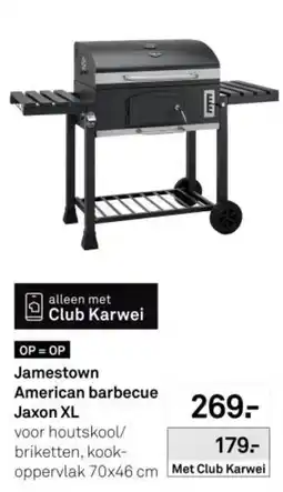 Karwei Jamestown american barbecue jaxon XL aanbieding