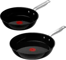 Coolblue Tefal Experience Ceram Fusion Core inductie koekenpannenset 2-delig aanbieding