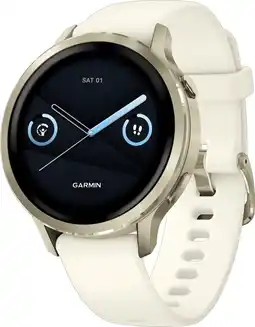 Coolblue Garmin Venu 4 Goud/Beige 41 mm aanbieding