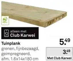 Karwei Tuinplank aanbieding