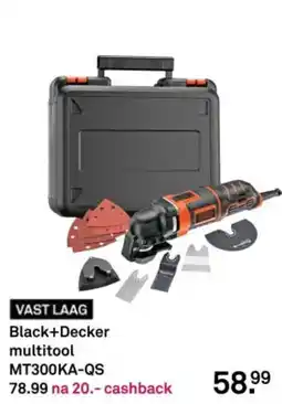 Karwei Black+Decker multitool MT300KA-QS aanbieding